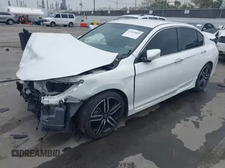 2016 Honda Accord Sport with VIN 1HGCR2F51GA057024, listed as a IAAI auction lot 42455009 with 106,420 mi miles and . Bid and sale history available at DreamBid. Image 18.