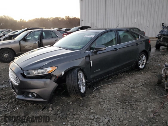 2016 Ford Fusion SE Hybrid with VIN 3FA6P0LU5GR127038, listed as a Copart auction lot 79508174 with 56,555 mi miles and Salvage Title. Bid and sale history available at carsss.com. Image 1.