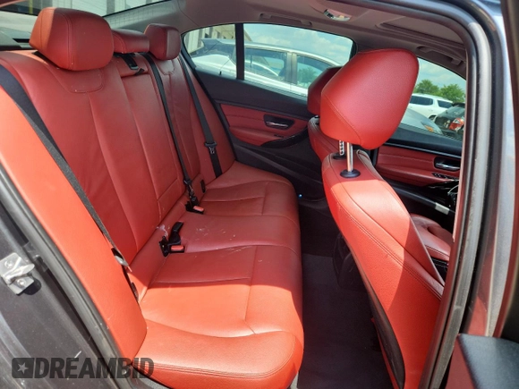 2014 BMW 3 Series 320i xDrive with VIN WBA3C3C50EF986791, listed as a Copart auction lot 62003805 with 109,556 mi miles and Salvage title. Bid and sale history available at DreamBid. Image 10.