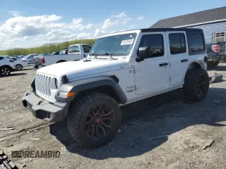 2018 Jeep Wrangler Unlimited Sport S с VIN 1C4HJXDN4JW240844, выставлен на аукционе Copart как лот 55578405 с пробегом 70 369 миль миль и Списание • Salvage title. История ставок и продаж доступна на DreamBid. Изображение 1.