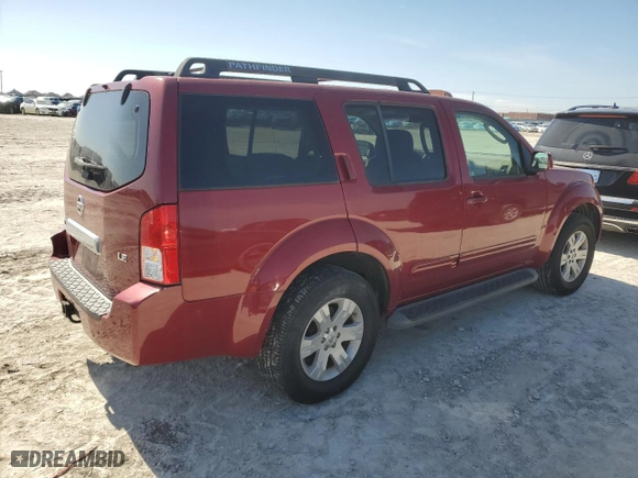2007 Nissan Pathfinder S with VIN 5N1AR18U77C644039, listed as a Copart auction lot 45287525 with 129,923 mi miles and Salvage Title. Bid and sale history available at carsss.com. Image 3.