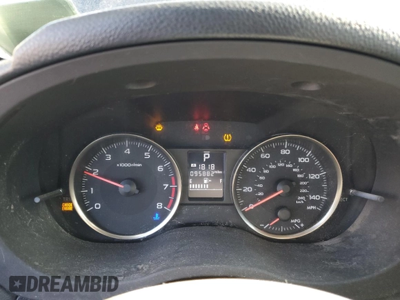 2016 Subaru Impreza Premium с VIN JF1GPAB61G8312282, выставлен на аукционе Copart как лот 57686445 с пробегом 95 882 миль миль и Списание • Salvage title. История ставок и продаж доступна на DreamBid. Изображение 9.