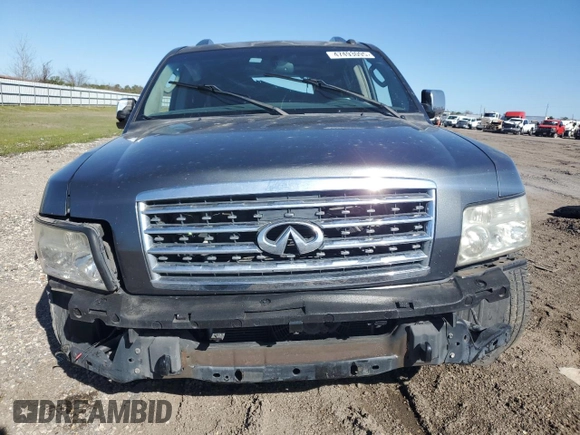 2008 Infiniti QX56 with VIN 5N3AA08D58N907367, listed as a Copart auction lot 47493095 with Not provided miles and Salvage title. Bid and sale history available at DreamBid. Image 5.