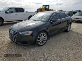 2015 Audi A3 1.8T Premium with VIN WAUACGFF7F1054928, listed as a Copart auction lot 38323473 with 129,154 mi miles. Bid and sale history available at carsss.com. Image 1.