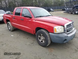 2005 Dodge Dakota ST with VIN 1D7HE28K65S327610, listed as a Copart auction lot 85671484 with 188,264 mi miles and Salvage Title. Bid and sale history available at DreamBid. Image 4.