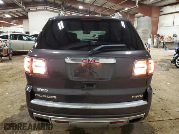 2013 GMC Acadia Denali with VIN 1GKKVTKD4DJ163413, listed as a Copart auction lot 51989985 with 166,098 mi miles and Clean Title. Bid and sale history available at carsss.com. Image 6.