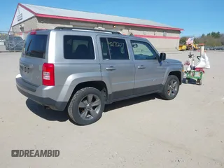 2015 Jeep Patriot High Altitude with VIN 1C4NJRFB2FD168448, listed as a IAAI auction lot 42171207 with 158,846 mi miles and . Bid and sale history available at carsss.com. Image 4.