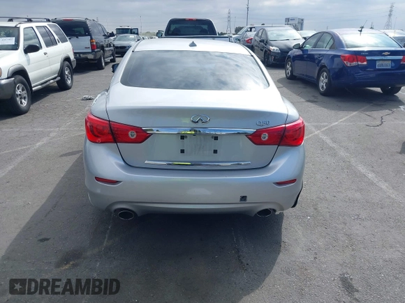 2014 Infiniti Q50 Premium z VIN JN1BV7AP9EM684709, wystawiony jako IAAI lot #41901877 z przebiegiem 91 425 mil mil oraz . Historia ofert i sprzedaży dostępna na DreamBid. Obrazek 17.