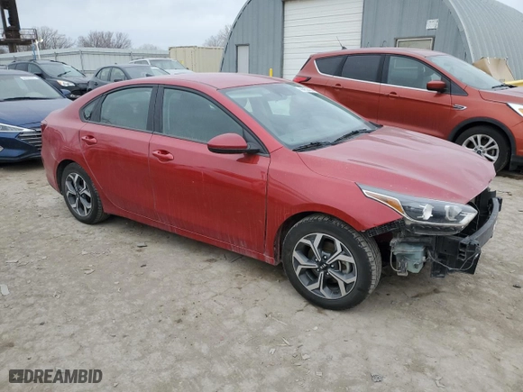 2020 Kia Forte LXS with VIN 3KPF24AD9LE248515, listed as a Copart auction lot 44452435 with 106,506 mi miles and Salvage Title. Bid and sale history available at carsss.com. Image 4.