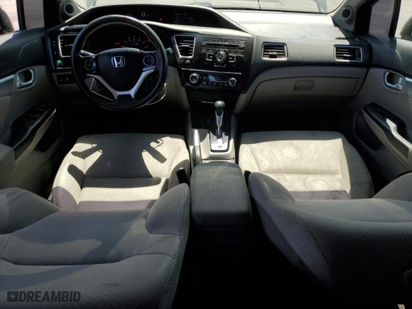 2013 Honda Civic Hybrid with VIN 19XFB4F2XDE201406, listed as a Copart auction lot 51952805 with 156,600 mi miles and Salvage Title. Bid and sale history available at carsss.com. Image 8.