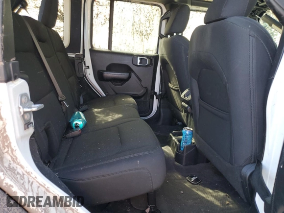 2018 Jeep Wrangler Unlimited Sport S с VIN 1C4HJXDN5JW254560, выставлен на аукционе Copart как лот 53254825 с пробегом Не указан миль и Списание • Salvage title. История ставок и продаж доступна на DreamBid. Изображение 11.