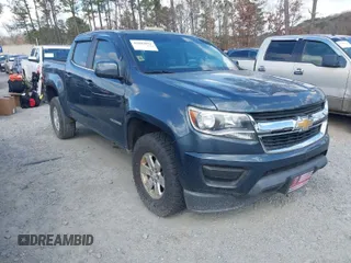 2019 Chevrolet Colorado 2WD Work Truck with VIN 1GCGSBEA4K1336592, listed as a IAAI auction lot 41803031 with 31,451 mi miles. Bid and sale history available at carsss.com. Image 1.