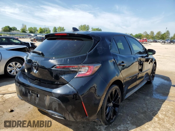 2021 Toyota Corolla Hatchback SE with VIN JTND4MBE9M3134382, listed as a Copart auction lot 57289134 with 62,465 mi miles and Salvage Title. Bid and sale history available at carsss.com. Image 3.