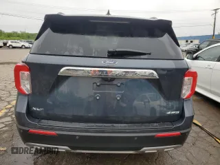 2022 Ford Explorer XLT z VIN 1FMSK8DH9NGA96996, wystawiony jako Copart lot #57039605 z przebiegiem 17 684 mil mil oraz Nie do naprawy • Non repairable. Historia ofert i sprzedaży dostępna na DreamBid. Obrazek 6.