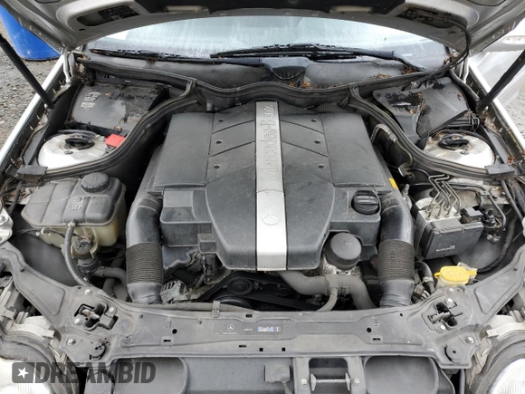 2002 Mercedes-Benz C with VIN WDBRF61J72F268526, listed as a Copart auction lot 51350405 with 113,128 mi miles and Salvage Title. Bid and sale history available at carsss.com. Image 11.
