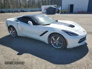 2015 Chevrolet Corvette 2LT with VIN 1G1YD2D7XF5102081, listed as a Copart auction lot 49268095 with 32,256 mi miles and Salvage Title. Bid and sale history available at carsss.com. Image 4.