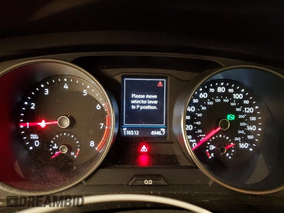 2018 Volkswagen Tiguan SEL with VIN 3VV3B7AX1JM087659, listed as a Copart auction lot 41902795 with 116,512 mi miles and Salvage Title. Bid and sale history available at DreamBid. Image 9.