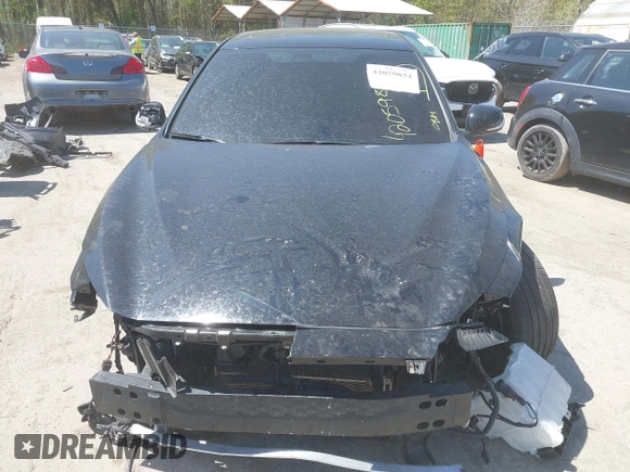 2018 Infiniti Q50 3.0t LUXE with VIN JN1EV7AP8JM357872, listed as a IAAI auction lot 42059854 with 111,640 mi miles. Bid and sale history available at carsss.com. Image 11.