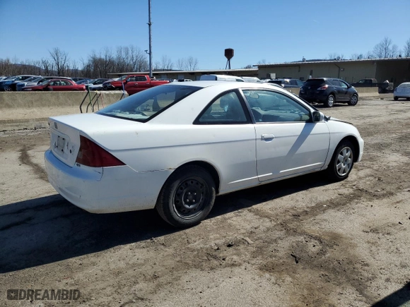 2001 Honda Civic EX with VIN 1HGEM22931L118112, listed as a Copart auction lot 48282975 with 202,058 mi miles and Salvage Title. Bid and sale history available at carsss.com. Image 3.