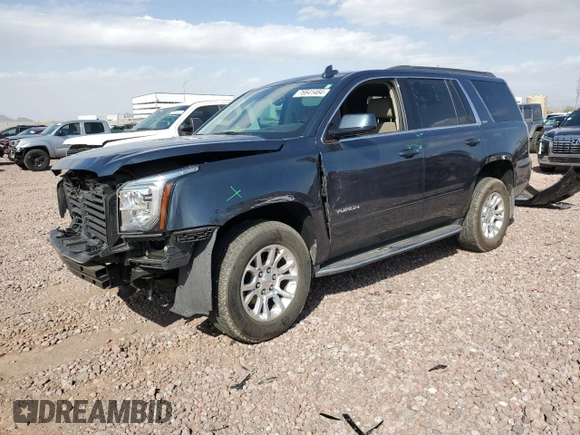 2020 GMC Yukon SLT with VIN 1GKS1BKC5LR187460, listed as a Copart auction lot 76841464 with 18,715 mi miles and Salvage Title. Bid and sale history available at DreamBid. Image 1.