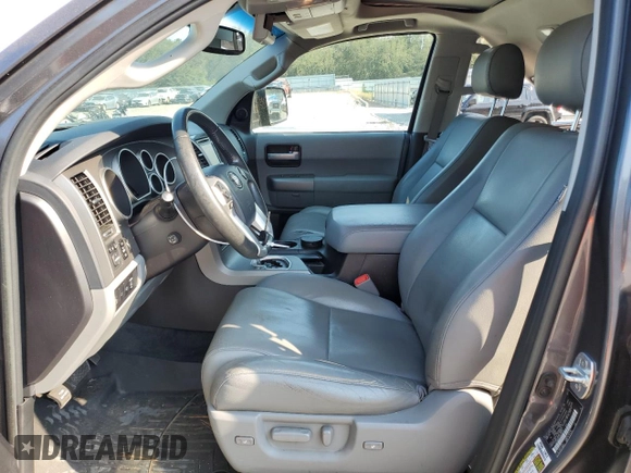 2017 Toyota Sequoia Limited with VIN 5TDJW5G12HS153311, listed as a Copart auction lot 74111964 with 69,877 mi miles and Salvage Title. Bid and sale history available at carsss.com. Image 7.