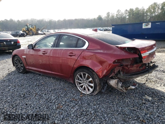 2013 Jaguar XF I4 RWD with VIN SAJWA0ES1DPS68698, listed as a Copart auction lot 86886304 with 99,260 mi miles and Salvage Title. Bid and sale history available at carsss.com. Image 2.