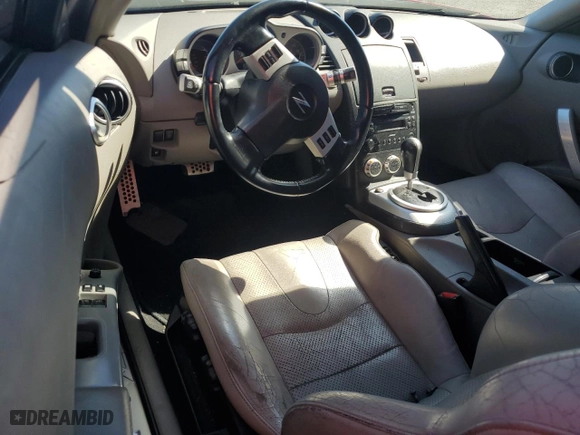 2006 Nissan 350Z with VIN JN1AZ34DX6M331262, listed as a Copart auction lot 50570205 with 172,771 mi miles and Salvage Title. Bid and sale history available at carsss.com. Image 8.