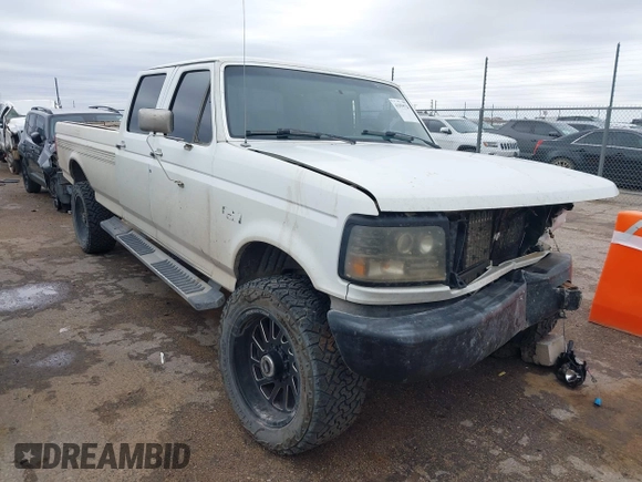 1995 Ford F-350 with VIN 1FTJW36H0SEA10003, listed as a IAAI auction lot 41959728 with 266,377 mi miles and . Bid and sale history available at DreamBid. Image 1.