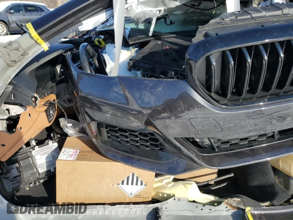 2023 BMW 5 Series 540i xDrive with VIN WBA73BJ09PWX96784, listed as a Copart auction lot 41781825 with Not Provided miles and Salvage Title. Bid and sale history available at carsss.com. Image 7.