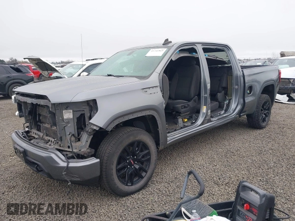 2021 GMC Sierra 1500 Elevation with VIN 3GTU9CET8MG212657, listed as a IAAI auction lot 41741865 with 100,533 mi miles and . Bid and sale history available at DreamBid. Image 19.