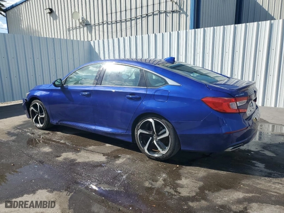 2020 Honda Accord Sedan Sport with VIN 1HGCV1F36LA127194, listed as a Copart auction lot 52028715 with 66,998 mi miles and Clean Title. Bid and sale history available at carsss.com. Image 2.