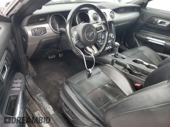 2020 Ford Mustang EcoBoost with VIN 1FATP8UH5L5179690, listed as a Copart auction lot 56914305 with 102,284 mi miles and Salvage title. Bid and sale history available at DreamBid. Image 8.