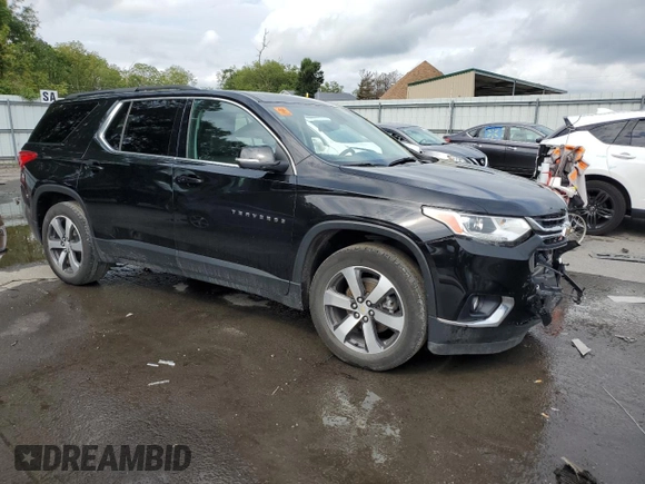 2021 Chevrolet Traverse LT Leather with VIN 1GNEVHKW5MJ255550, listed as a Copart auction lot 67860623 with 49,999 mi miles. Bid and sale history available at carsss.com. Image 4.