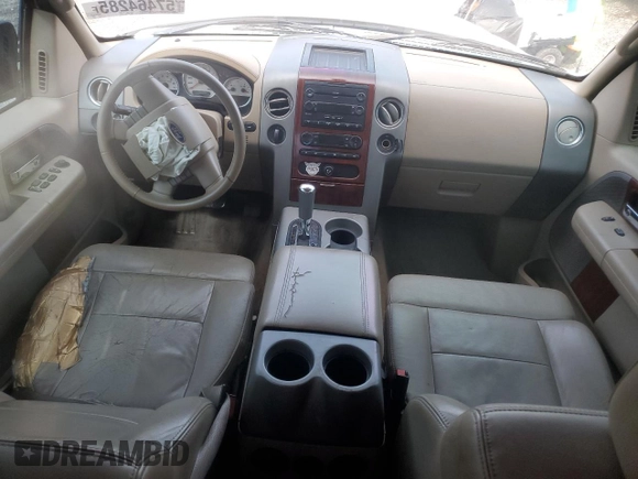 2006 Ford F-150 XLT with VIN 1FTPX14516FA62180, listed as a Copart auction lot 57464285 with 243,375 mi miles and Clean title. Bid and sale history available at DreamBid. Image 8.