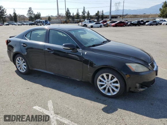 2009 Lexus IS 250 with VIN JTHBK262595103226, listed as a Copart auction lot 51625685 with 131,733 mi miles and Salvage Title. Bid and sale history available at carsss.com. Image 4.