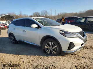 2023 Nissan Murano S with VIN 5N1AZ2AJ9PC111602, listed as a Copart auction lot 47387755 with 20,955 mi miles and Salvage Title. Bid and sale history available at carsss.com. Image 4.