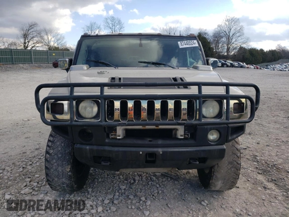 2003 Hummer H2 with VIN 5GRGN23U93H101021, listed as a Copart auction lot 87440524 with 124,826 mi miles and Clean Title. Bid and sale history available at carsss.com. Image 5.