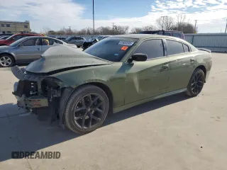 2021 Dodge Charger GT with VIN 2C3CDXHG7MH559045, listed as a Copart auction lot 41653595 with Not Provided miles and Salvage Title. Bid and sale history available at DreamBid. Image 1.