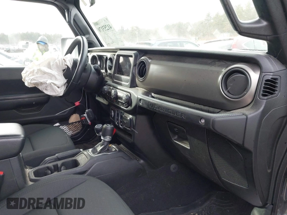 2021 Jeep Wrangler Sport S with VIN 1C4GJXAN4MW728521, listed as a IAAI auction lot 41253170 with 11,368 mi miles and . Bid and sale history available at DreamBid. Image 5.