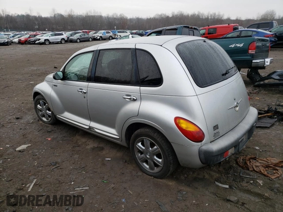 2002 Chrysler PT Cruiser Limited with VIN 3C8FY68B82T347401, listed as a Copart auction lot 80629454 with 108,893 mi miles and Salvage Title. Bid and sale history available at DreamBid. Image 2.