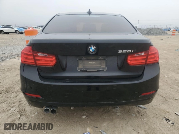 2015 BMW 3 Series 328i with VIN WBA3A5C50FF609610, listed as a Copart auction lot 47698945 with 0 mi miles and Clean Title. Bid and sale history available at carsss.com. Image 6.