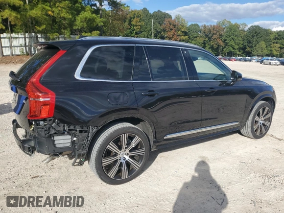 2023 Volvo XC90 Ultimate with VIN YV4062PA8P1972892, listed as a Copart auction lot 75747064 with 16,997 mi miles and Salvage Title. Bid and sale history available at carsss.com. Image 3.