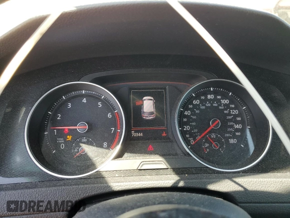 2017 Volkswagen GTI S z VIN 3VW4T7AU9HM018375, wystawiony jako Copart lot #55064875 z przebiegiem 70 344 mil mil oraz Szkoda całkowita • Salvage title. Historia ofert i sprzedaży dostępna na DreamBid. Obrazek 9.