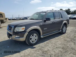 2007 Ford Explorer Eddie Bauer z VIN 1FMEU74807UB09639, wystawiony jako Copart lot #59800075 z przebiegiem 195 294 mil mil oraz Szkoda całkowita • Salvage title. Historia ofert i sprzedaży dostępna na DreamBid. Obrazek 1.