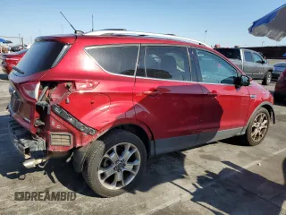 2015 Ford Escape Titanium with VIN 1FMCU9J99FUC82817, listed as a Copart auction lot 52206505 with 129,840 mi miles and Salvage Title. Bid and sale history available at carsss.com. Image 3.