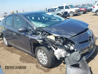 2012 Toyota Prius with VIN JTDKN3DP5C3011792, listed as a IAAI auction lot 42544789 with 127,704 mi miles and . Bid and sale history available at DreamBid. Image 1.