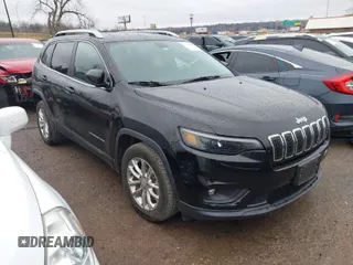 2019 Jeep Cherokee Latitude with VIN 1C4PJLCB4KD220229, listed as a IAAI auction lot 41179101 with 63,099 mi miles and . Bid and sale history available at DreamBid. Image 1.