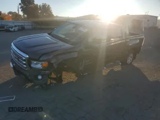 2017 GMC Canyon 2WD SLE with VIN 1GTG5CEN0H1300715, listed as a Copart auction lot 82447034 with 89,774 mi miles and Salvage Title. Bid and sale history available at carsss.com. Image 1.