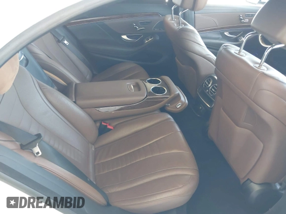 2015 Mercedes-Benz S 550 with VIN WDDUG8CB6FA102310, listed as a IAAI auction lot 42157319 with 94,517 mi miles and . Bid and sale history available at carsss.com. Image 8.