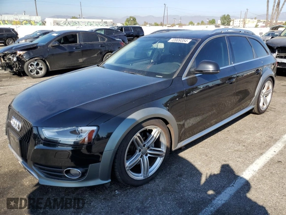 2014 Audi allroad Premium Plus with VIN WA1UFAFL4EA131340, listed as a Copart auction lot 72009354 with 55,120 mi miles and Salvage Title. Bid and sale history available at carsss.com. Image 1.